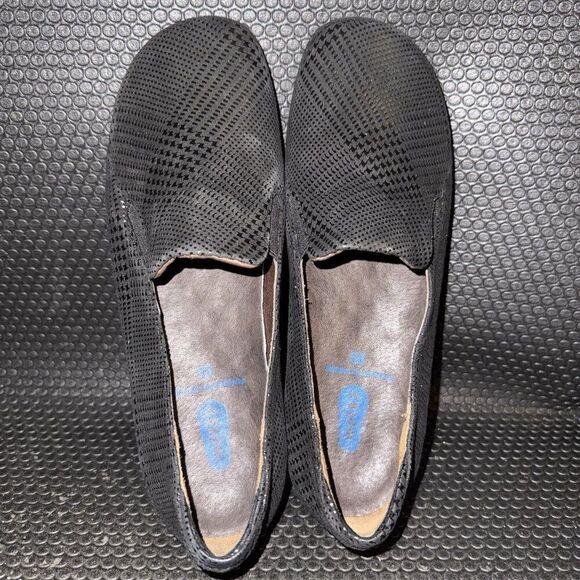 Wolky Perls Dessin Black Slip On Comfort Walking Shoes Women’s Size 39 (7.5-8) - Picture 6 of 8
